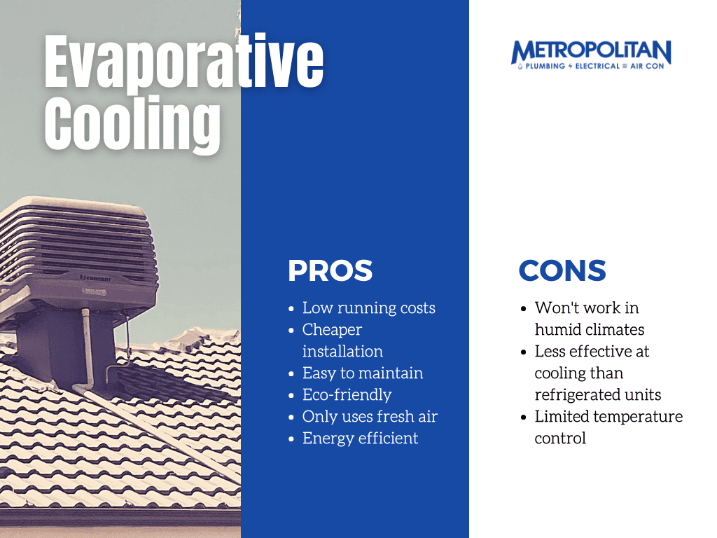 Evaporative Coolers Pros and Cons