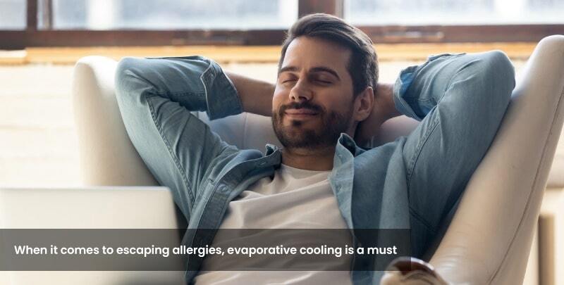 Quality Air from evaporative cooling vs air conditioning