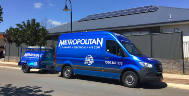 Metropolitan Air Conditioning van